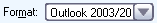 Select Output PST File Format