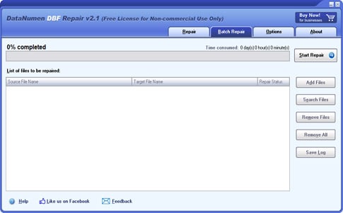Batch Repair Screenshot
