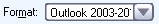 Select Source PST Format