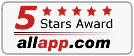 All App 5 Star Award