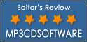 Mp3CDSoftware 5 Star Award