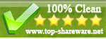 TopShareware Clean Award