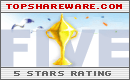 TopShareware.com 5 Stars