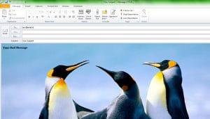 Message Background Images in Outlook