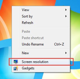 Screen Resolution