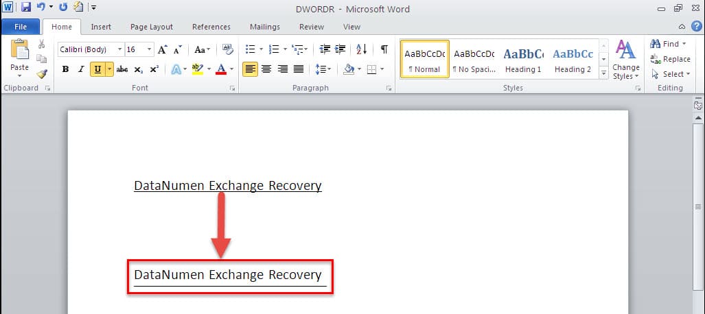 Expand The Space Between Text And Underline