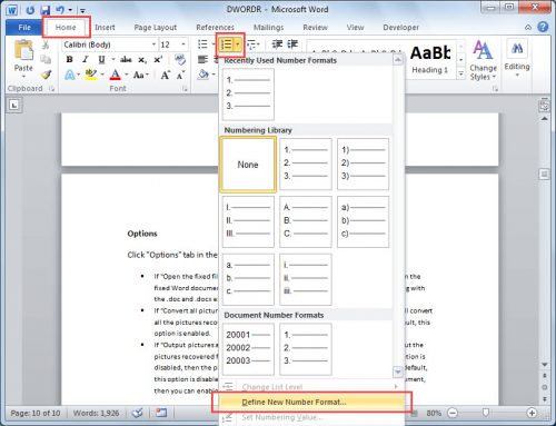 2 ways to automatically number rows or columns in your word table