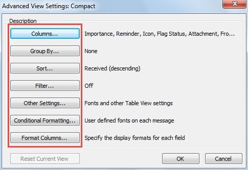 Customize the Default View for New Folders