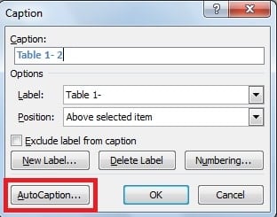 Click “AutoCaption”