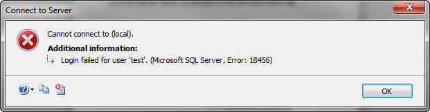 Error 18456 In SQL Server