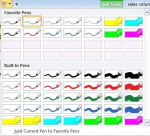 How to Mark on Your Excel Worksheets via Colorful Pens