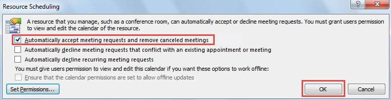 Auto Remove Canceled Meetings