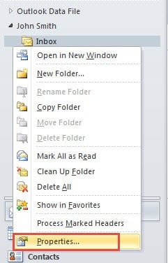 Folder Properties