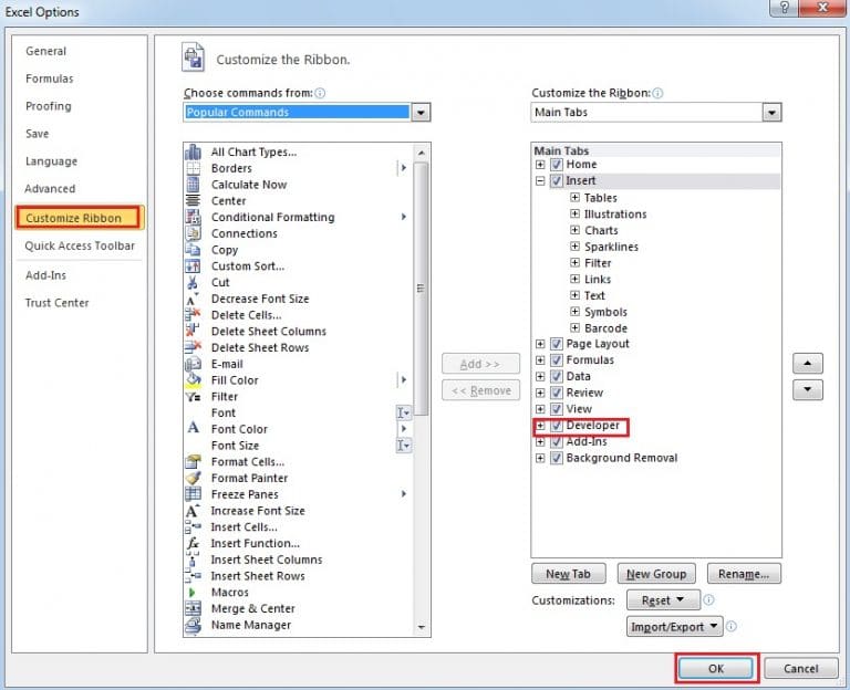 How to Add Scroll Bars to Your Excel Charts