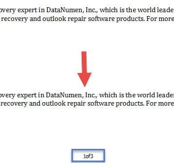 Page Numbers