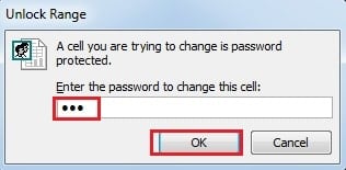 Input the Password