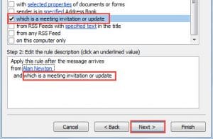 2 Steps to Auto Decline Meeting Invitations from Specific Person