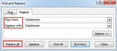 Replace All