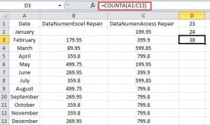 How to Use the Different Count Functions in Excel
