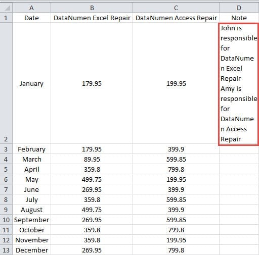 3 Quick Methods to Paste Multiple Lines into One Cell in Your Excel  Worksheet