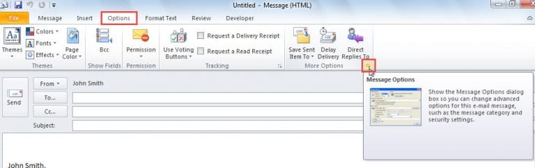2 Ways to Quickly Set the Category for a New Outlook Message
