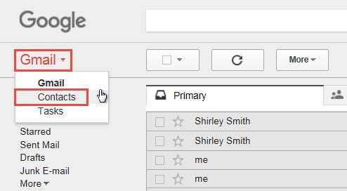 Gmail Contacts