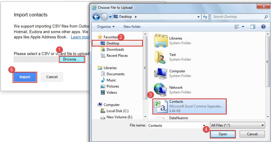 how to export multiple outlook contacts as a single vcard file