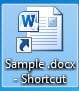 A Desktop Shortcut for File