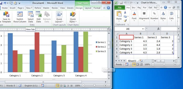 2 Methods to Present Your Table Data in a Chart in Word