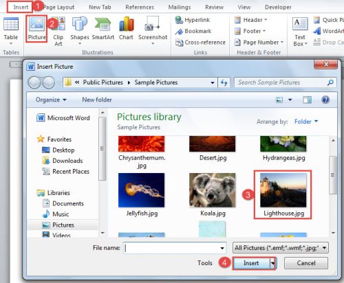 5 Effective Ways To Insert A Picture Into Your Word Document 5 Effective Ways To Insert A Picture Into Your Word Document