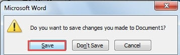 Click "Save" 