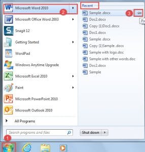 4 Quick Tips to Access Your Recent Word Documents
