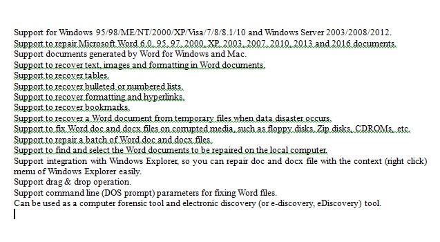 Effect of Using Macro to Remove Formatting