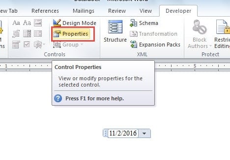 Click "Properties"