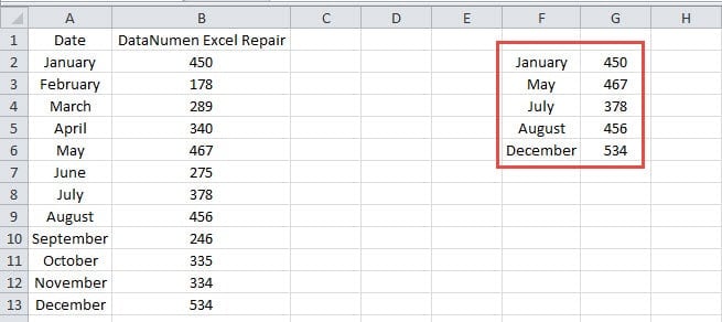 VBA Result