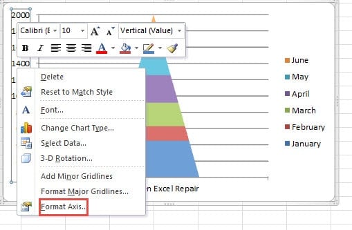 Format Axis