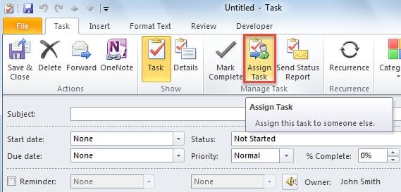 Assign Task