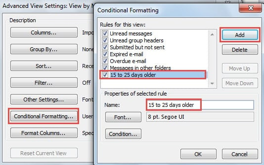 Create a New Conditional Formatting Rule