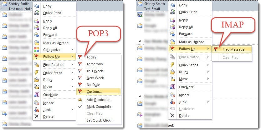 IMAP vs POP3