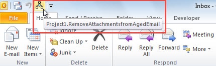 Remove Attachments from Aged Emails by VBA