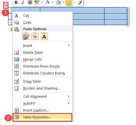 adjust table columns to fit text word