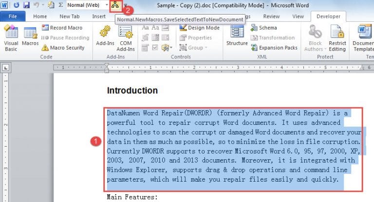 2 Quick Ways to Split a Word Document into Multiple Ones