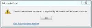 Excel File Corruption