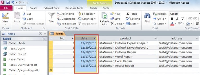 How to Sort and Filter Records in Your Access