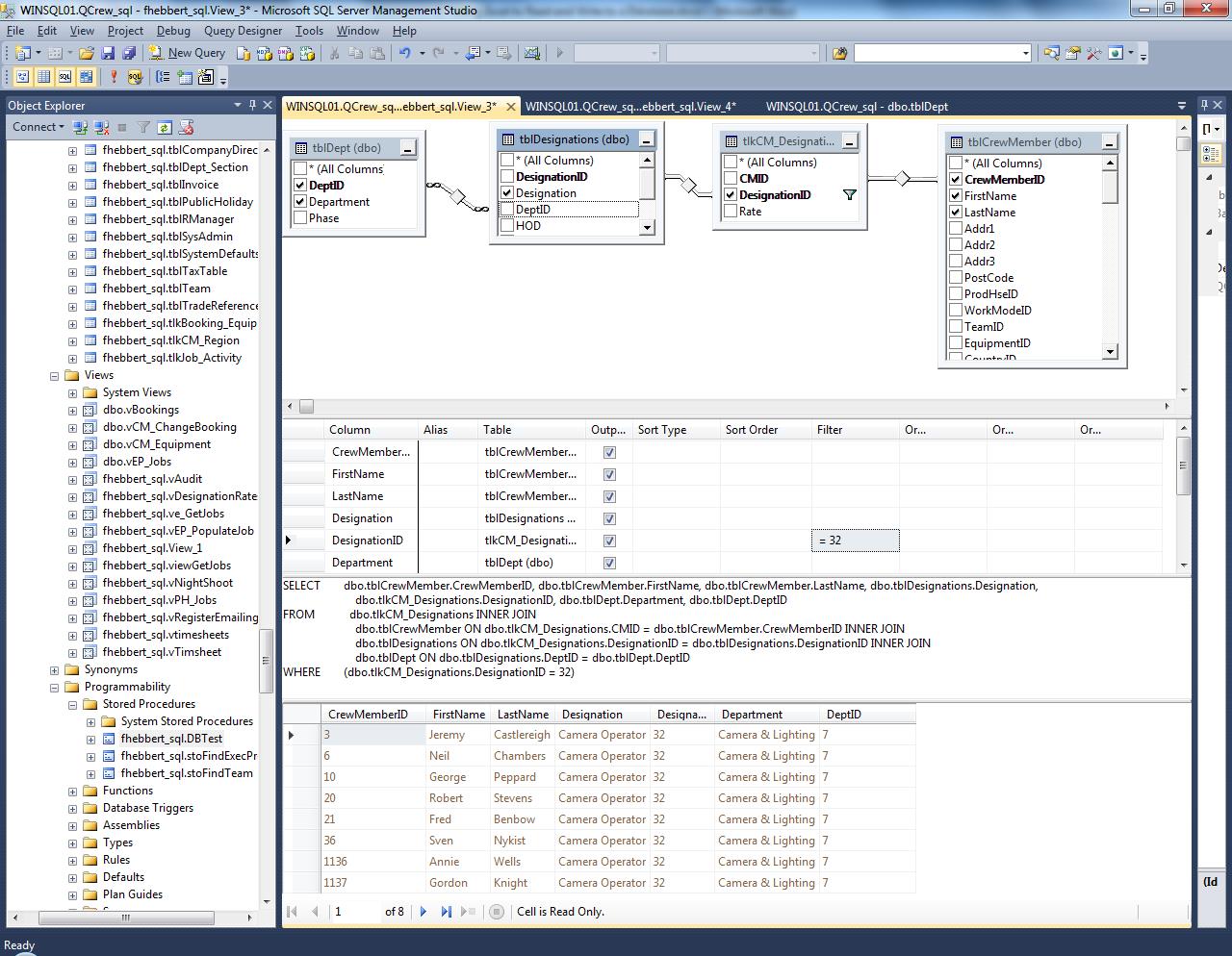 The ReadData Sub Routine Uses A Relational Data Structure