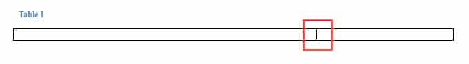 Drag the Line to Adjust Column Width