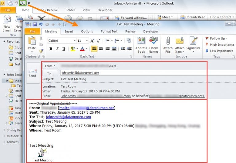 3 Methods to Forward a Meeting Invitation without Notifying the Organizer