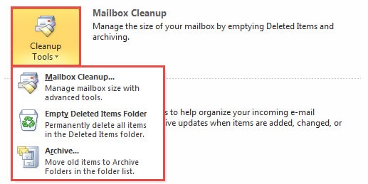 Mailbox Cleanup Tools