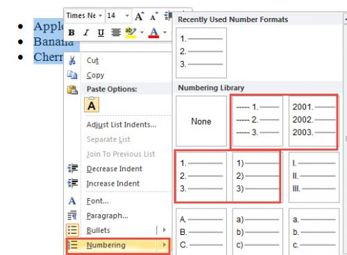 2 Quick Methods to Count the Number of Bullets in Your Word Document