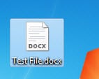 Wrong icon for Word Document